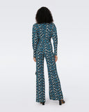 DIANE VON FURSTENBERG MARILOU JUMPSUITINTERLOCK