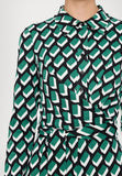 DIANE VON FURSTENBERG MICHELLE JUMPSUITBLOOKS GREEN LG